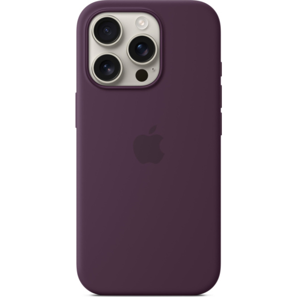 Чехол Apple для iPhone 16 Pro Silicone с MagSafe сливовый 1